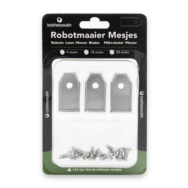 Florabest robotmaaier mesjes staal