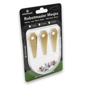 To the South® Universele Robotmaaier Mesjes geschikt voor o.a. Bosch Indego & Honda Miimo HRM 40 (Live) & HRM 70 Live - titanium