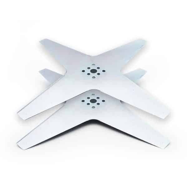 Robotmaaier mes geschikt voor Alpina, Ambrogio, Stiga, LawnBott, Lizard, Wiper & TECH Line - 25 cm - 2 stuks