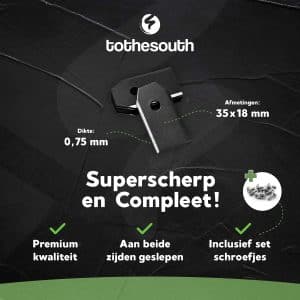 Artikelpromo Black Coated robotmaaier mesjes