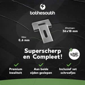 Artikelpromo Endurance Staal robotmaaier mesjes