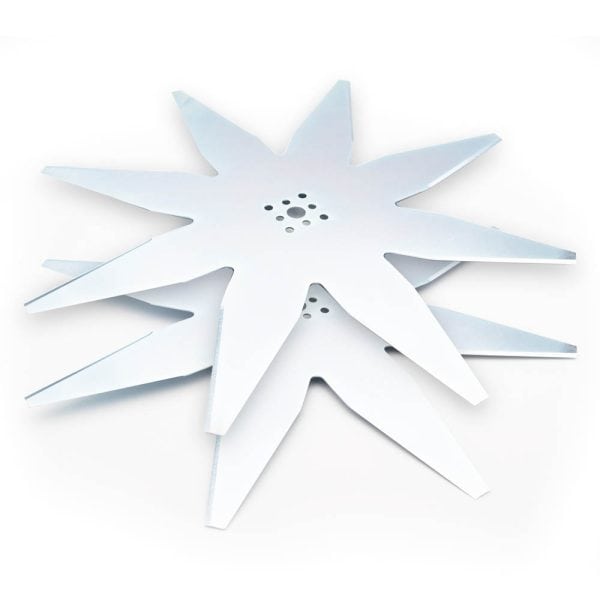 Robotmaaier mes geschikt voor Alpina, Ambrogio, Stiga, LawnBott, Lizard, Wiper & TECH Line - 8-tand - 29 cm - 2 set