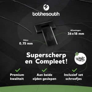 Artikelpromo Robotmaaier mesjes Endurance black coated