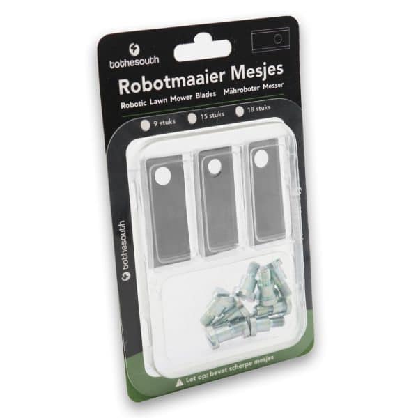 Belrobitcs & Etesia robotmaaier mesjes - staal