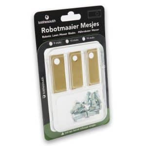 Belrobotics & Etesia robotmaaier mesjes - titanium