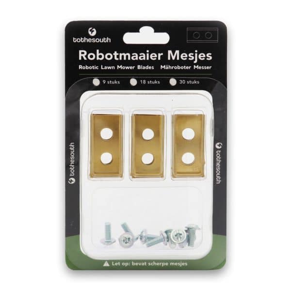 Worx robotmaaier mesjes titanium