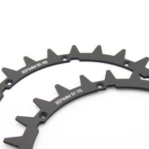 Wielspikes spikes 204mm 61-115 geschikt voor Worx Landroid L modellen