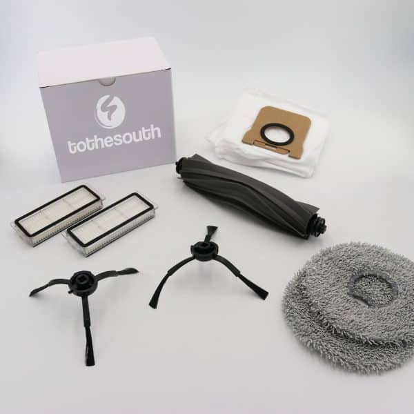 To the South® Onderhoudsset geschikt voor Dreame L20 Ultra. Hoofdborstel, zijborstels, dweilen, HEPA Filters en stofzuigerzakken.