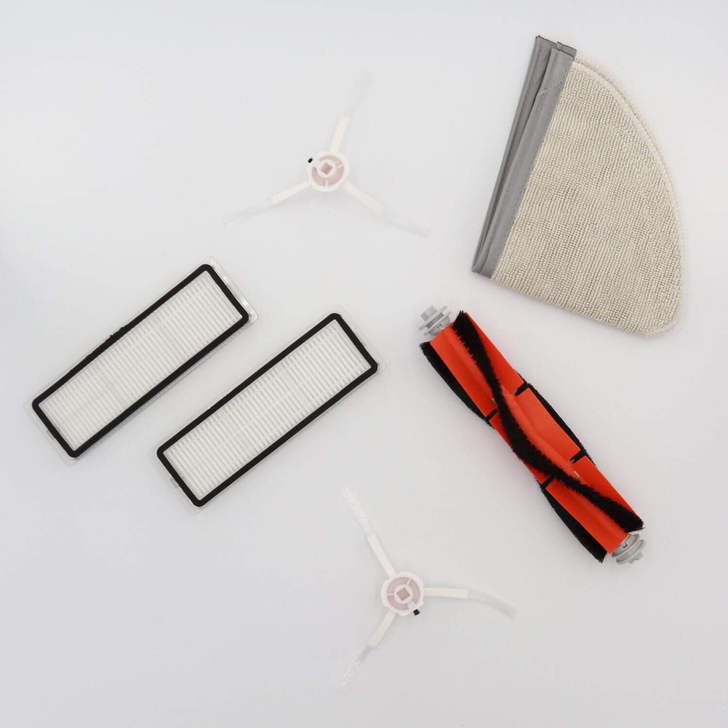 To the South® Onderhoudsset geschikt voor Dreame F9 1 hoofdborstel, 2 zijborstels, 2 dweilen en 2 HEPA Filters.