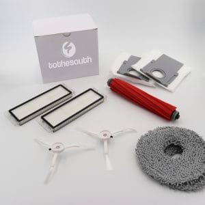To the South® Onderhoudsset geschikt voor Roborock Qrevo. Hoofdborstel, zijborstels, dweilen, HEPA Filters en stofzuigerzakken.