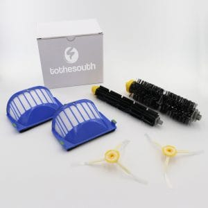 To the South® Onderhoudsset geschikt voor iRobot Roomba 612. Hoofdborstel, Rubberen hoofdborstel, zijborstels, dweilen, HEPA Filters en stofzuigerzakken.