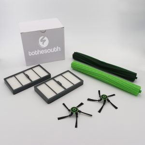 To the South® Onderhoudsset geschikt voor iRobot Roomba S9+. Hoofdborstel, Rubberen hoofdborstel, zijborstels, dweilen, HEPA Filters en stofzuigerzakken.