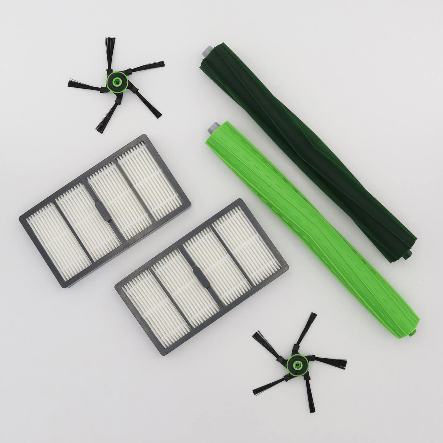 To the South® Onderhoudsset geschikt voor iRobot Roomba S9+. Hoofdborstel, Rubberen hoofdborstel, zijborstels, dweilen, HEPA Filters en stofzuigerzakken.