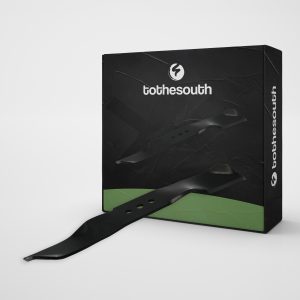 To the South® 35.8 cm Mulchmes geschikt voor Husqvarna (Rider), Jonsered, McCulloch, Partner & Zenoah voor een 94cm maaidek (set van 3 messen) - verpakking