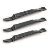 To the South® 42 cm Mulchmes geschikt voor Husqvarna (Rider) & Jonsered voor een 112cm maaidek (set van 3 messen)