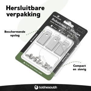 Flymo robotmaaier mesjes staal - hersluitbare verpakking