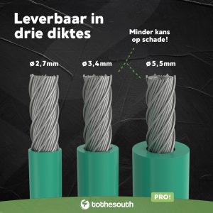 Robotmaaier Perimeterdraad - leverbaar in 2.7mm, 3.4mm en 5.5mm