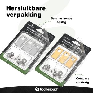 To the South® Universele Robotmaaier Mesjes geschikt voor Honda Miimo HRM 310, 520 & 3000 - hersluitbare verpakking
