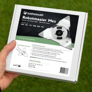 Robotmaaier mes geschikt voor Robomow TS, RC, RS, MS MC. Wolf-Garten Roboscooter & Cub Cadet Lawn Keeper, XR2 & XR3