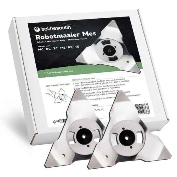 Robotmaaier mes geschikt voor Robomow TS, RC, RS, MS MC. Wolf-Garten Roboscooter & Cub Cadet Lawn Keeper, XR2 & XR3 - 2 stuks