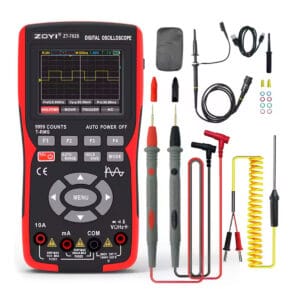 To the South® Draagbare 2-in-1 Oscilloscope Multimeter (10MHz / 9999 Counts True RMS)