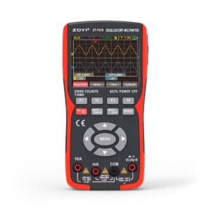 To the South® Professionele 3-in-1 Dual Channel 50MHz Scope, 25000 Counts & Signaalgenerator