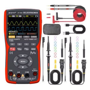 To the South® Professionele 3-in-1 Dual Channel 50MHz Scope, 25000 Counts & Signaalgenerator