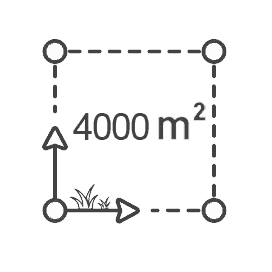 Draadloze robotmaaier tot 4000 vierkante meter