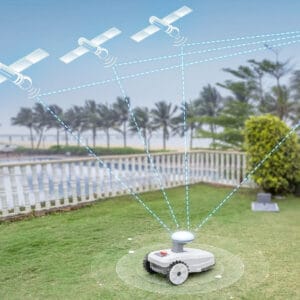 FJDynamics FR4000 Robotmaaier navigatie via RTK station óf via internetverbinding