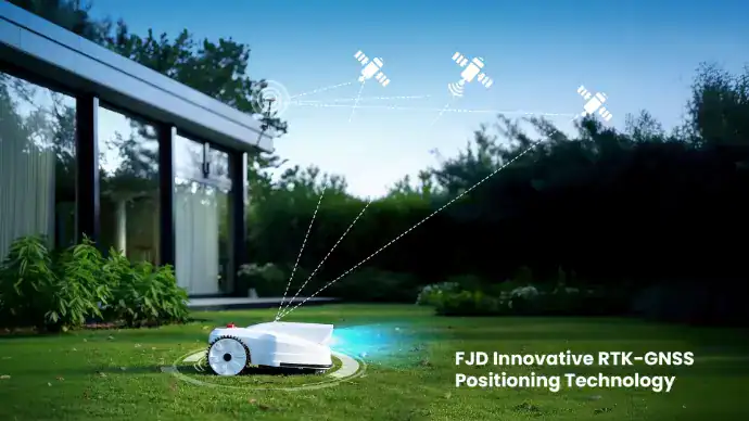 Reference Station Mode. Via wi-fi zonder extra data kosten.